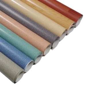 0.32mm PVC Linoleum Polypropylene Plastic House PVC Flooring Mat by Rolls for Indoor Home Use
