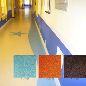 0.55MM Commercial Vinyl Flooring Waterproof Anti-Slip PVC Plastic Roll for Kitchen Hospital School