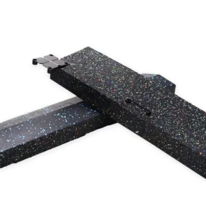0.5mx0.15m Anti Slip Composite Rubber Ramp Edge EPDM Fitness Gym Floor Mat Rubber Tile