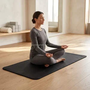 0.8mm Ultra-Thin Earthing Mat Portable Conductive Grounding Mat for Pain Relief Better Sleep Travel