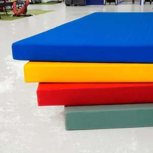 1*1m Tatami Gym Mat 4cm PVC Leather Roll for MMA BJJ Judo Taekwondo Grappling Martial Arts Training Flooring