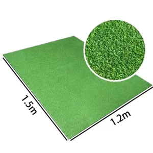 1.2*1.5m Golf Mat EVA Turf Outdoor Trainer Golf SBR Embossed Bottom Hitting Mat