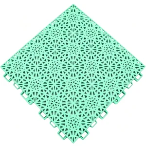 1.3cm Thick PP Interlocking Sports Floor Tiles Star Pattern for Premium Indoor Outdoor Venues