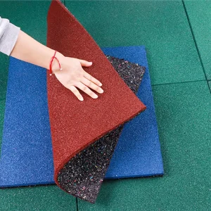 1.5-5cm Thick SBR Outdoor Rubber Flooring Mat Anti-Slip for Playgrounds
