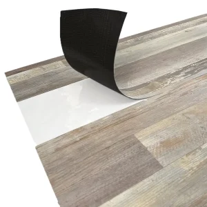 1.5MM Luxury LVT PeelStick Floor Tile Self Adhesive PVC Vinyl Plank Waterproof Wear Resistant Flooring for Home Commercial Decor
