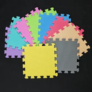 1.5cm Eco Friendly 60x60cm Thick Gym Floor Mats Puzzle Tatami Exercise Mat With EVA Foam Tiles