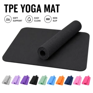 1.5mm Textured Embossed Anti-Slip Antimicrobial Pilates Mat