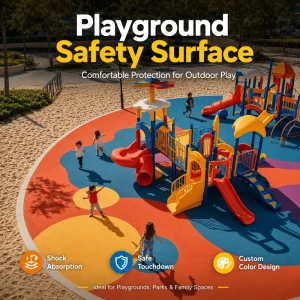 10% 15% Rubber Content EPDM Granules Recycled SBR Raw Material Rubber Mulch Colored Runway Playground Fitness Gym Ground