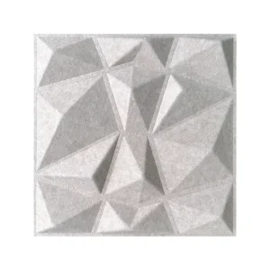 100% High-Density Polyester Fabric Fiber Acoustic Panels Self-Adhesive PET Soundproofing Modern Living Room School 3D Model