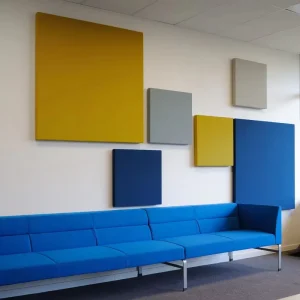 100% Polyester Felt Fabric Modern Sound Absorption Decorative Acoustic Deadening Sound Proofing Wall Panel for Theater and Hotel