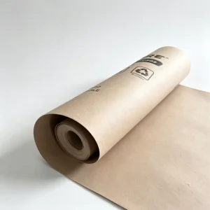 100% Renewable Kraft Protective Paperboard Roll for Disposable Floor Protection During House Renovation