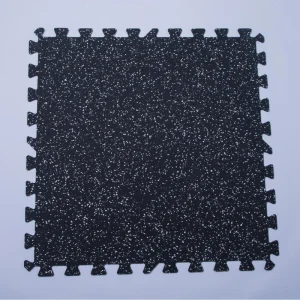100%Black Black with Colorful EPDM Flecks Content 6% to 90% 100% EPDM Gym Rubber Flooring Roll