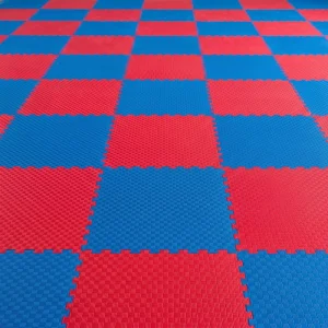 100cm x 100cm Thick Shock-Absorbing EVA Foam Mats Waterproof Interlocking Floor Pad for Indoor Camping and Toddler Play