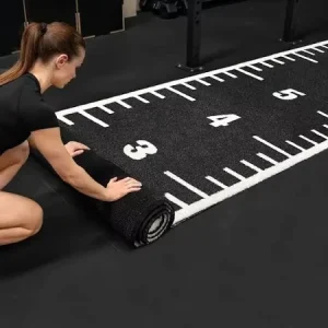 10m X 1.5m Sprint Track Full Line Markings Easy Movable Rollup and Mobility