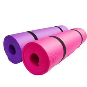 10mm Thick 2-Person Gym Workout Mat for Gymnastics, Pilates, and Fitness