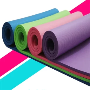 10mm Thick Anti-Slip Yoga and Pilates Gymnastics Mat Sport Fitness Equipment Exercise Blanket Made of NBR Material Yoga Mats