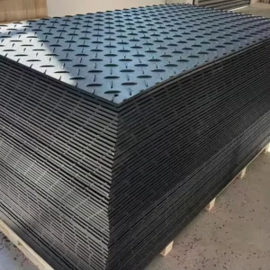 12.7mm White Temporary Road Mats Waterproof Anti Slip Ground Protection Mats