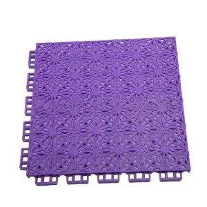 12mm Anti-Slip Wear-Resistant Plastic Matting for Badminton Courts, Sports Fields, and Kindergartens