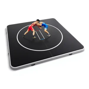 13ft / 10ft Inflatable Wrestling Mat PVC Jiu Jitsu Mats Gymnastics Training Mat for BJJ MMA Martial Art Boxing Grappling and Judo
