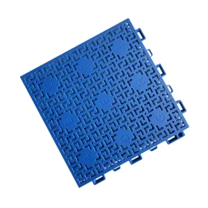 13mm Outdoor Basketball Court Interlocking PP Plastic Flooring Tiles