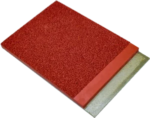 13mm Thick Full solid Self Textured Synthetic Running Track for stadium and playground