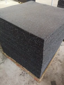 15 20 25 40 50 mm Thickness Gym Rubber Floor Mat Shock Absorption Eco-Friendly for Workshop