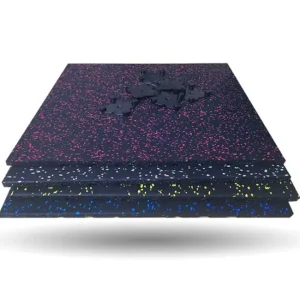 15-30mm Anti Slip Gym Rubber Tiles Flooring Mat