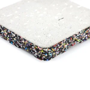 15-50mm SBR EPDM Easy to Clean Rubber Composite Gym Floor