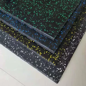 15-50mm Thick High-Density Wear-Resistant Non-Slip Rubber Flooring Tiles for Gym Fitness
