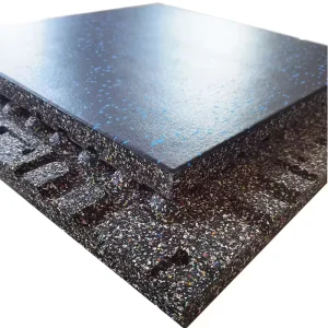 15mm/20mm/25mm Shock-Absorbing Noise-Reducing Rubber Gym Floor Mats