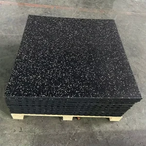15mm 20mm 30mm Removable Odorless Rubber Material Shock Absorption EPDM Granules Mat Fitness Gym Flooring Tile