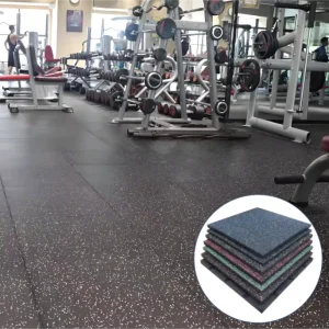 15mm Anti-Slip Assembled Rubber Flooring for Indoor Gyms and Outdoor Sports Fields