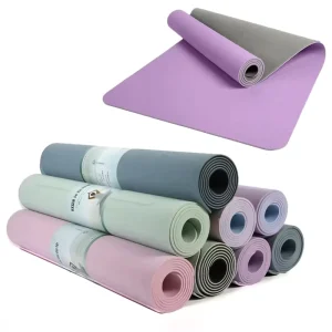 15mm Anti-Slip TPE Pilates Yoga Mat, Extra-Wide