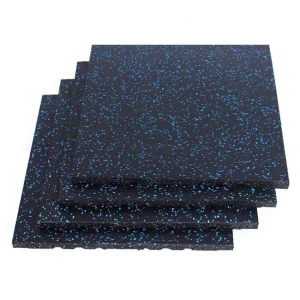 15mm Non-Slip High Quality Rubber Mats Gym Flooring for Gym Crossfit Fitness