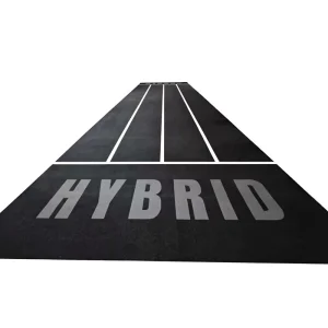 15mm Patterned Turf Sled Track Fitness Flooring Mat for Indoor Gyms