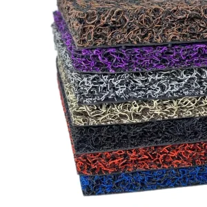 15mm Thick Durable Anti-Slip PVC Coil Floor Mat Heavy Duty Stain Resistant Cushioned Washable for Kitchen & Bathroom
