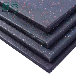 15mm Thick High Density Noise Proof Gym Rubber Flooring