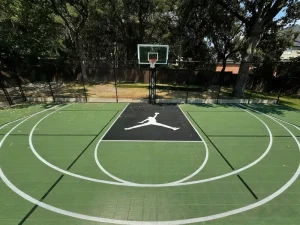 15mm Thick PP Interlocking Badminton Sports Court Tiles Eco-Friendly Anti-Slip Outdoor Flooring
