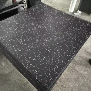 15mm Thickness Commercial Gym Rubber Flooring Mat Anti Slip Waterproof Durable EPDM Rubber Flooring