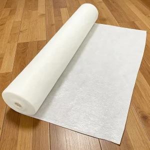 180g 220g Eco-friendly Anti-skid Flooring Protector Non-woven No Smell White Painter Felt Floor Protection Cover Fleece PE Film