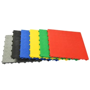 18mm PP Interlocking Modern Plastic Decking Heavy Duty Anti-Slip Click Tiles for Garage Plain Warehouse Resistant Wear