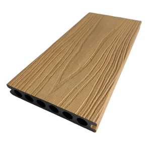 18mm Square WPC Decking Click IPE Plastic Co-extrusion Waterproof Wear Resistant Anti-slip Outdoor Flooring