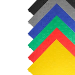18mm Thick Solid Interlocking Floor Mats for Auto Showroom Display