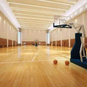 18mm Thickness Modern 100% Real Wood Maple Wood Flooring Solid Indoor Sports Flooring