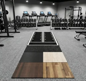 Colorful Rubber Flooring Tiles Gym Mat Composite Flooring Mat