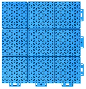 1ft x 1ft Multi-purpose Interlocking PP Plastic Sports Floor Tiles for Sports Courts ASF-P1