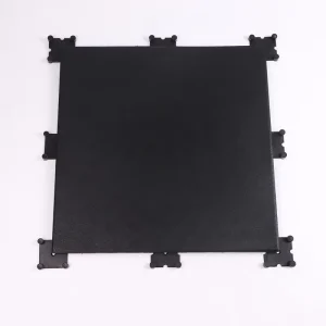 1m x 1m x 25mm No Smell Shockproof Gym Rubber Mat 25mm Indoor Rubber Flooring