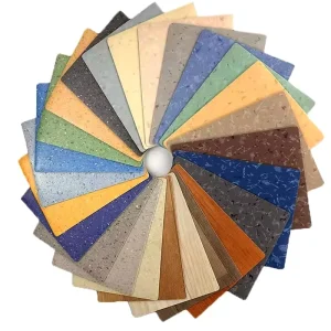 2 mm Homogeneous PVC Vinyl Flooring Anti-Static Conductive ESD Roll for Hospitals