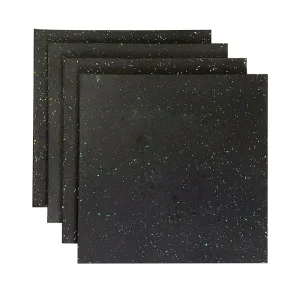 20-30 mm Thick Gym Floor Shock Absorbing Rubber Tile for Fitness