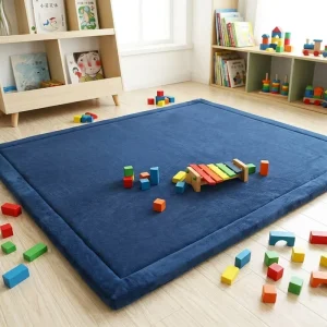 20-35mm Coral Velvet Flannel Play Mat Soft Touch Large Memory Foam Tatami Rug Kids Decor Thicken Carpet Crawling Mat